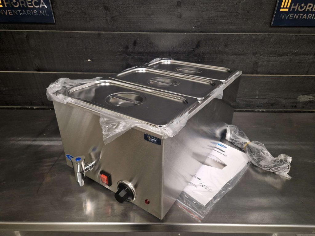 au bain marie | tapkraan | 3x 1/3 gn bakken | 230v