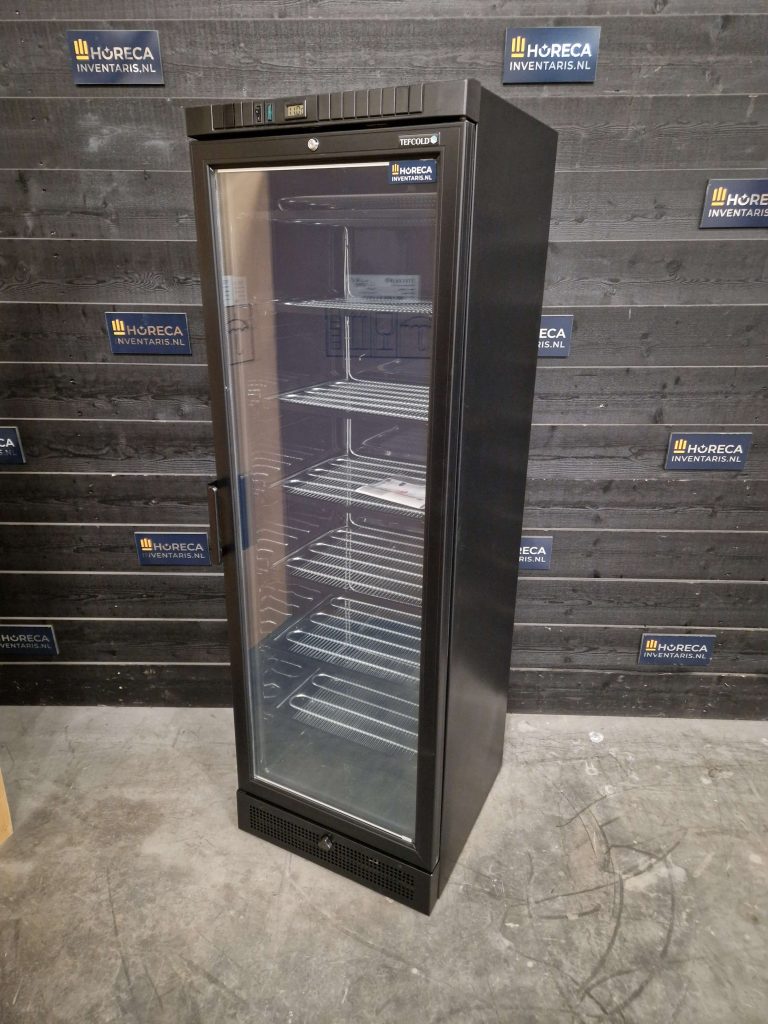 tefcold glasdeur koelkast | 1 deurs barkoeling | db105h