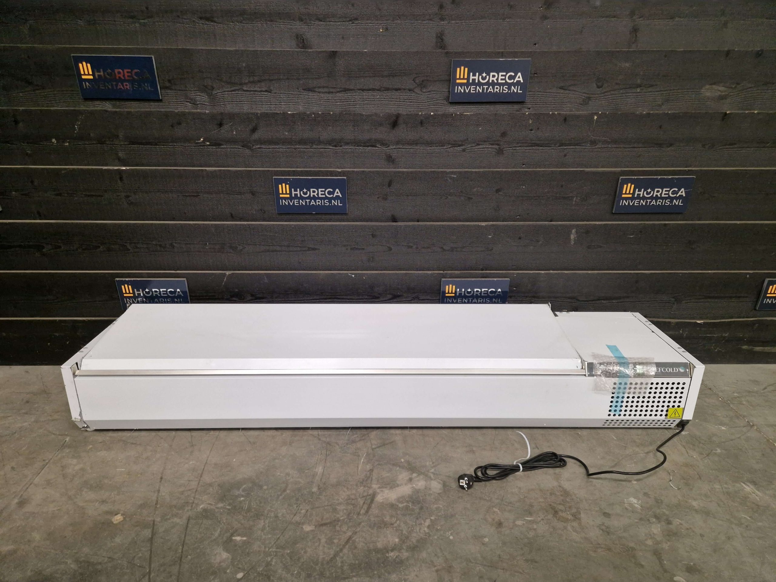 tefcold glasdeur koelkast | 1 deurs barkoeling | db105h