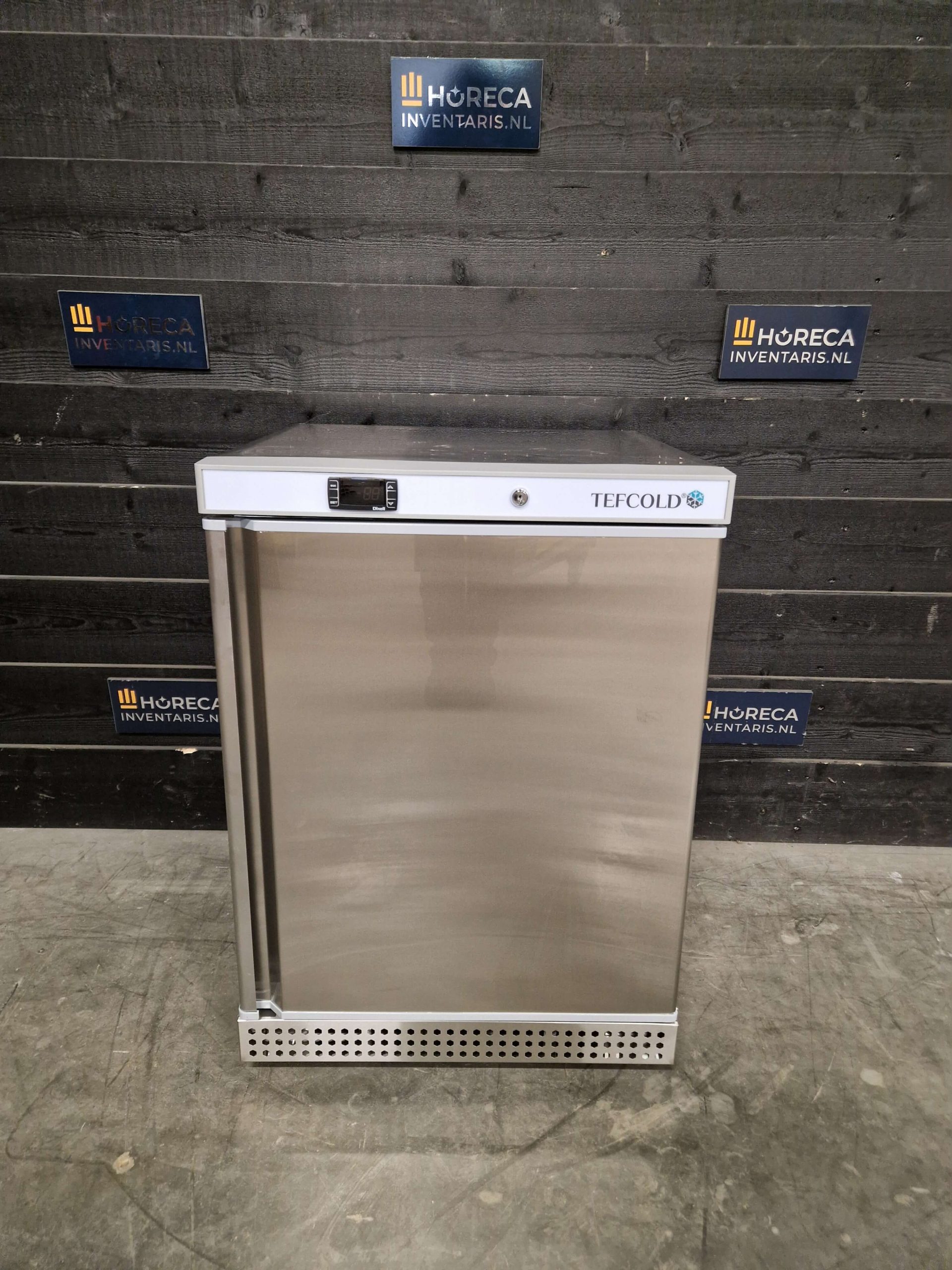tefcold glasdeur koelkast | 1 deurs barkoeling | db105h