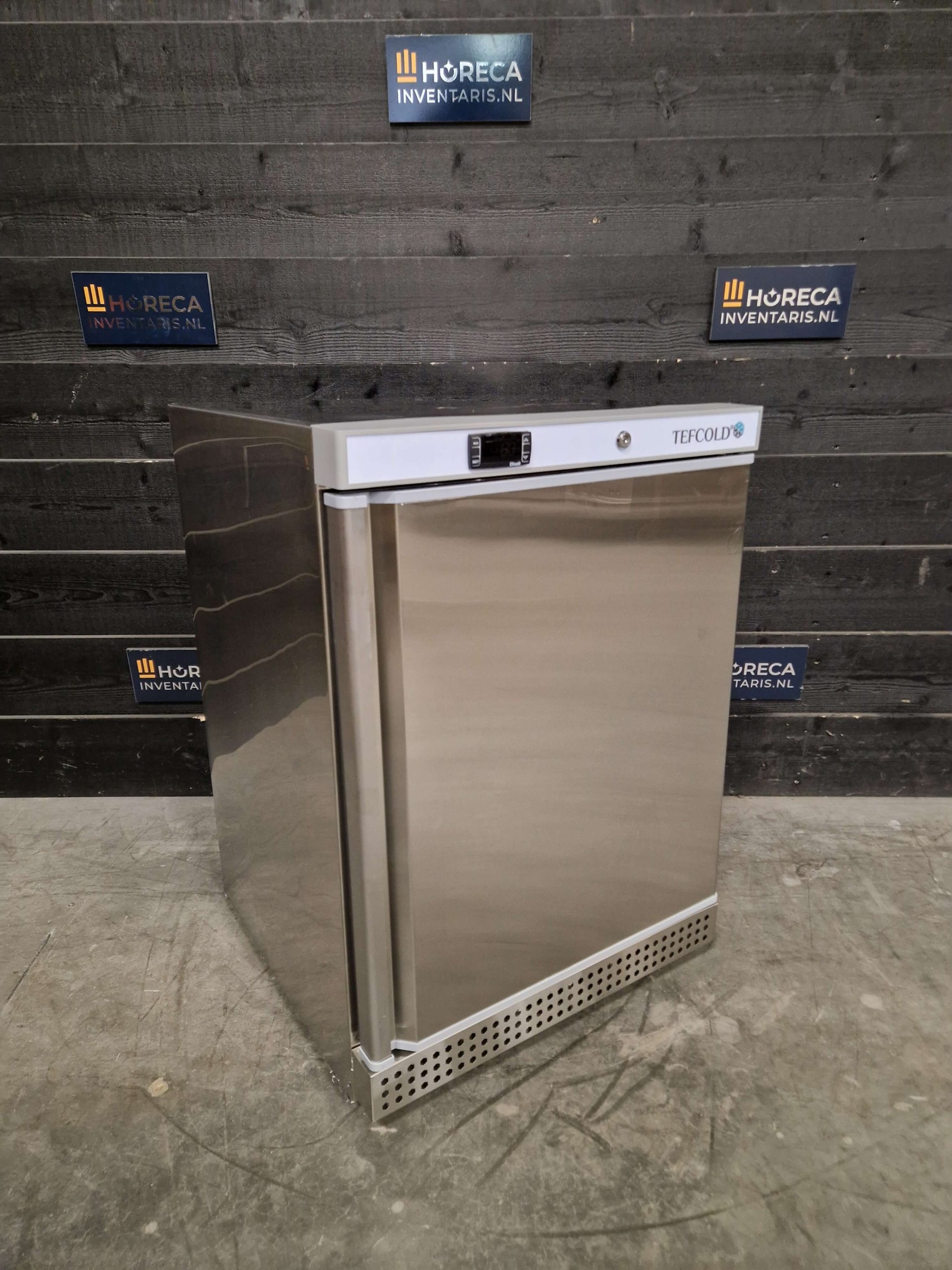 tefcold glasdeur koelkast | 1 deurs barkoeling | db105h