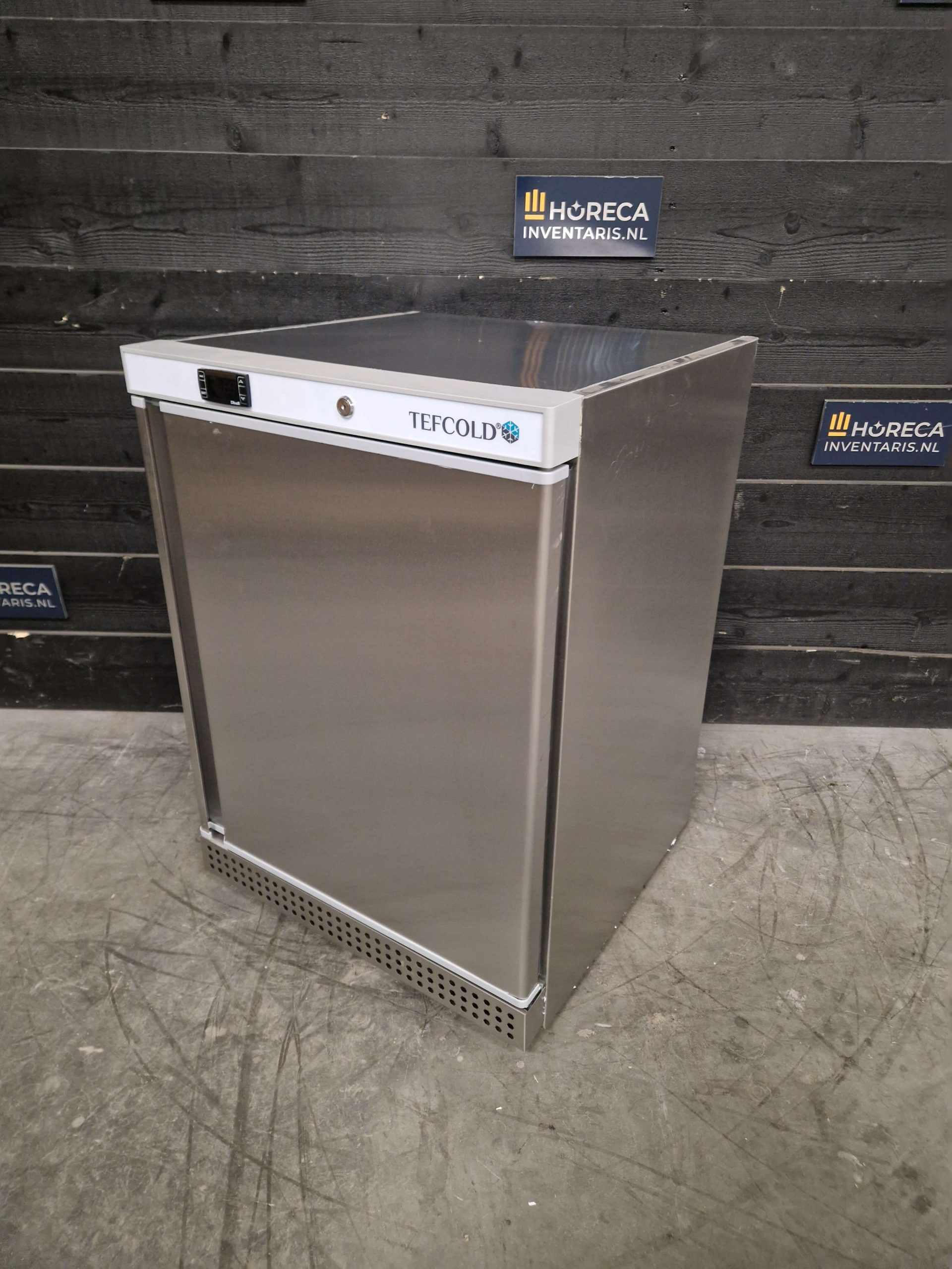 tefcold koelwerkbank | saladette | 3 deurs | rvs | sa1365 s/s