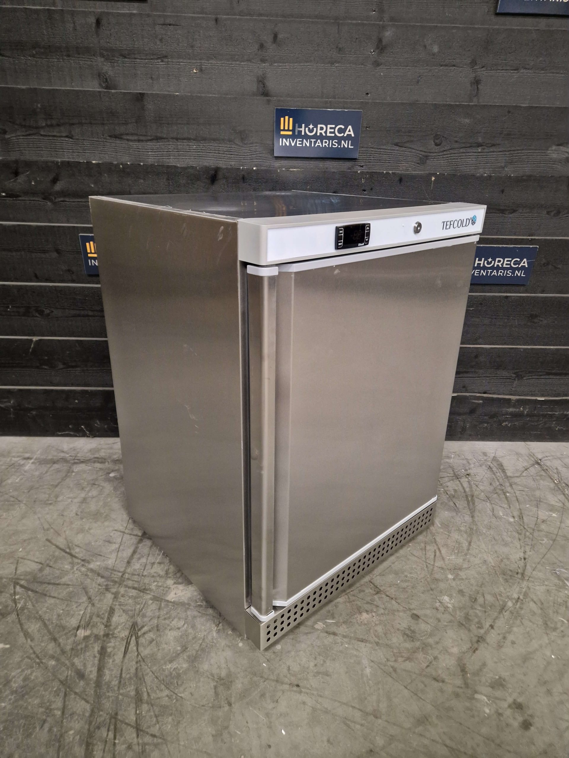 tefcold koelwerkbank | saladette | 3 deurs | rvs | sa1365 s/s
