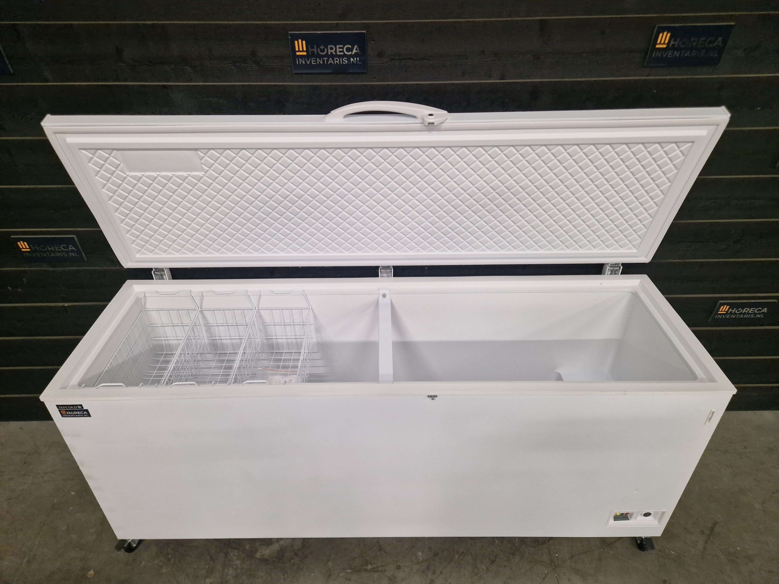 tefcold koelwerkbank | saladette | 3 deurs | rvs | sa1365 s/s