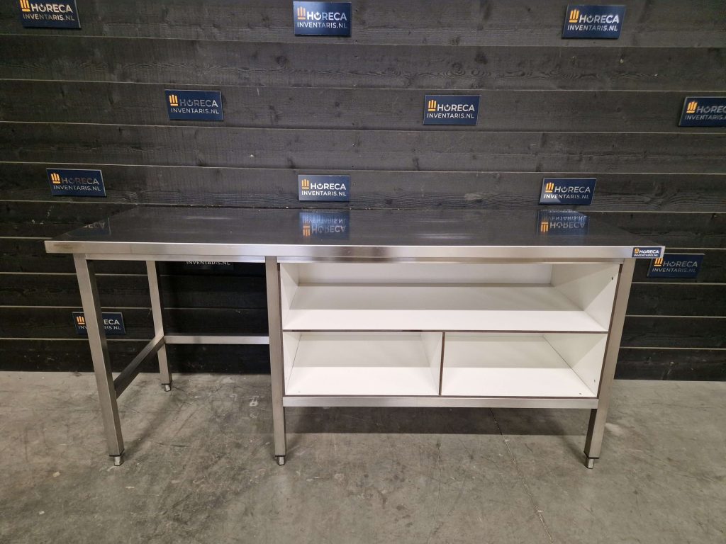 werkbank | trespa | rvs | 200cm