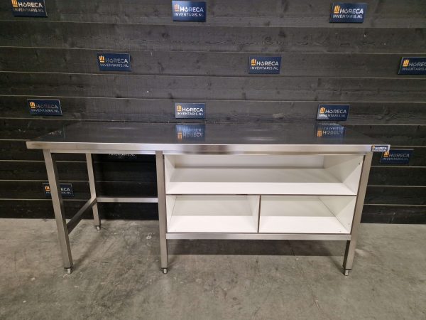 werkbank | trespa | rvs | 200cm