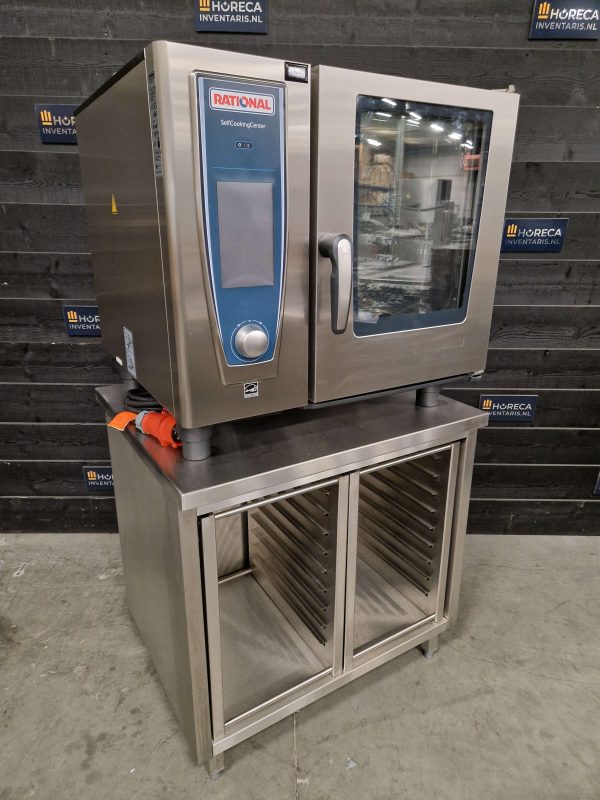 werkbank | trespa | rvs | 200cm
