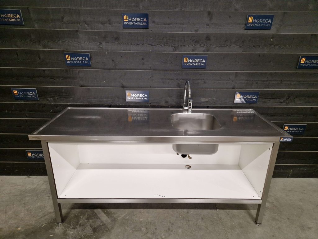 werkbank | trespa | rvs | 200cm