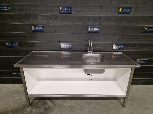 werkbank | trespa | rvs | 200cm
