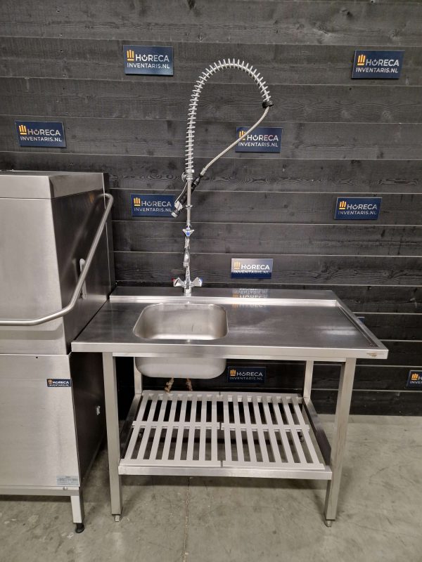 werkbank | trespa | rvs | 200cm