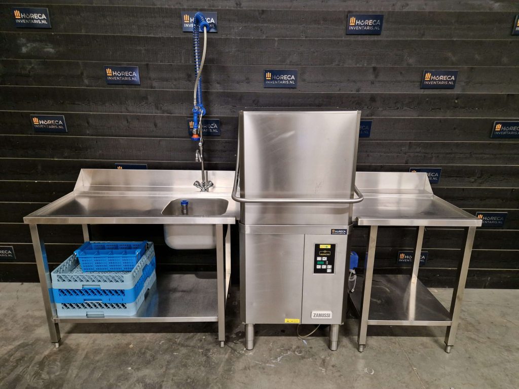 werkbank | trespa | rvs | 200cm