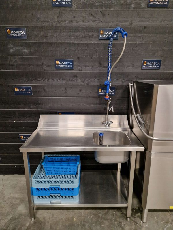 werkbank | trespa | rvs | 200cm