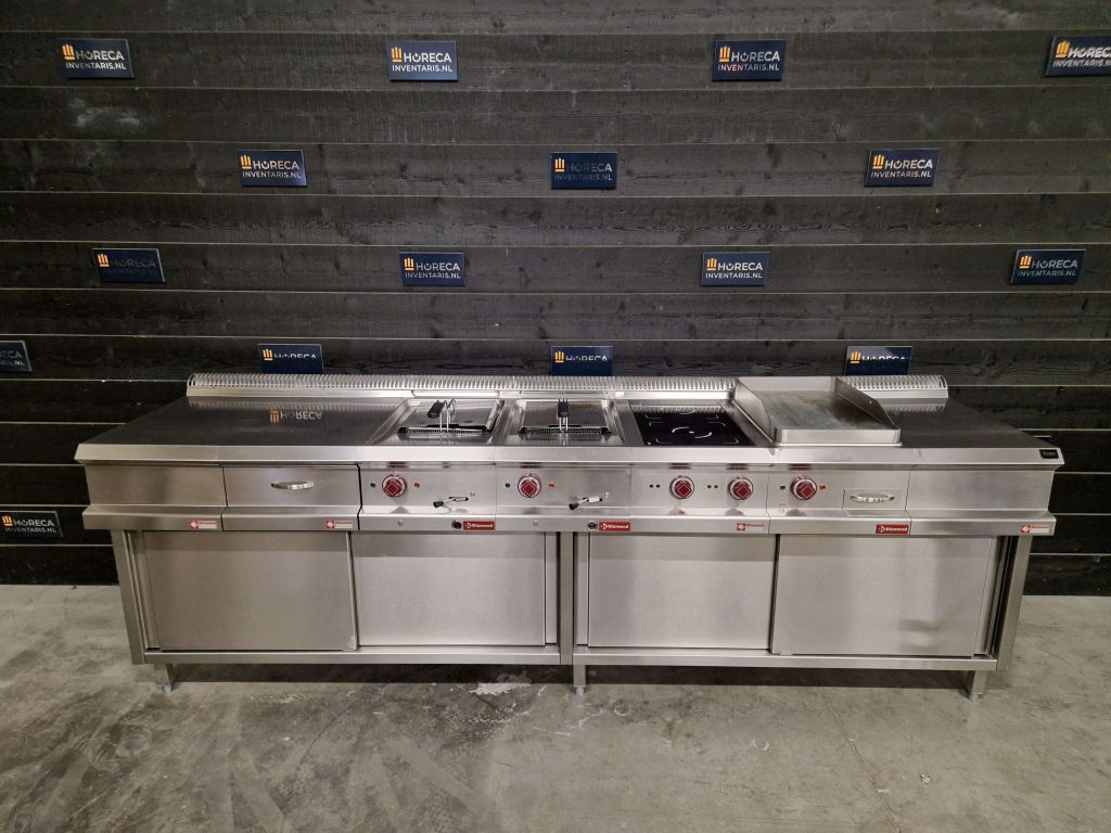 werkbank | trespa | rvs | 200cm