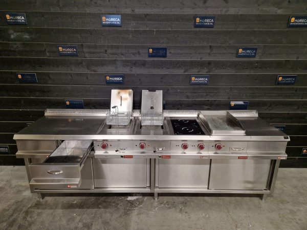 werkbank | trespa | rvs | 200cm