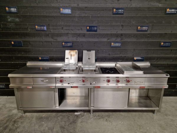 werkbank | trespa | rvs | 200cm