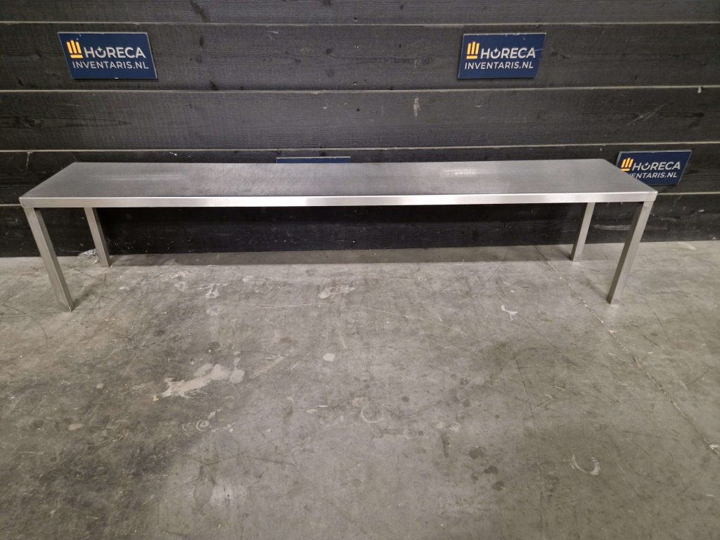 aanvoertafel | wasbak | rvs | 205 cm (kopie)
