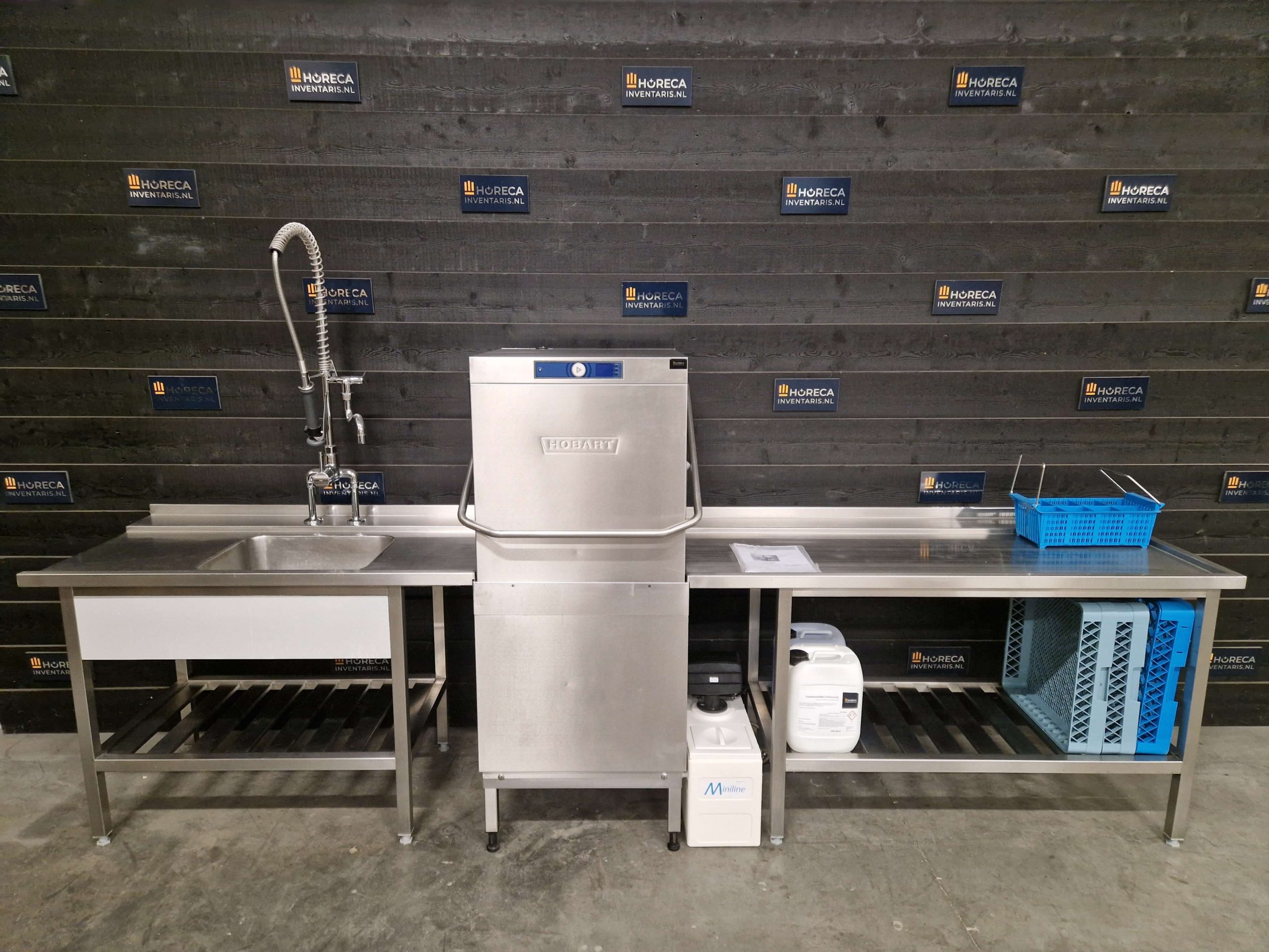 doorschuifvaatwasser | vaatwasstraat | rhima | wd 6 | 400v