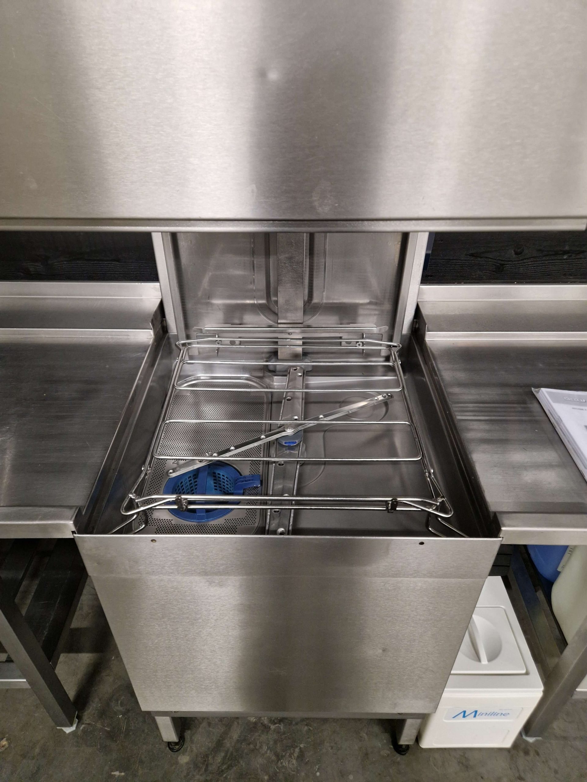 doorschuifvaatwasser | vaatwasstraat | rhima | wd 6 | 400v