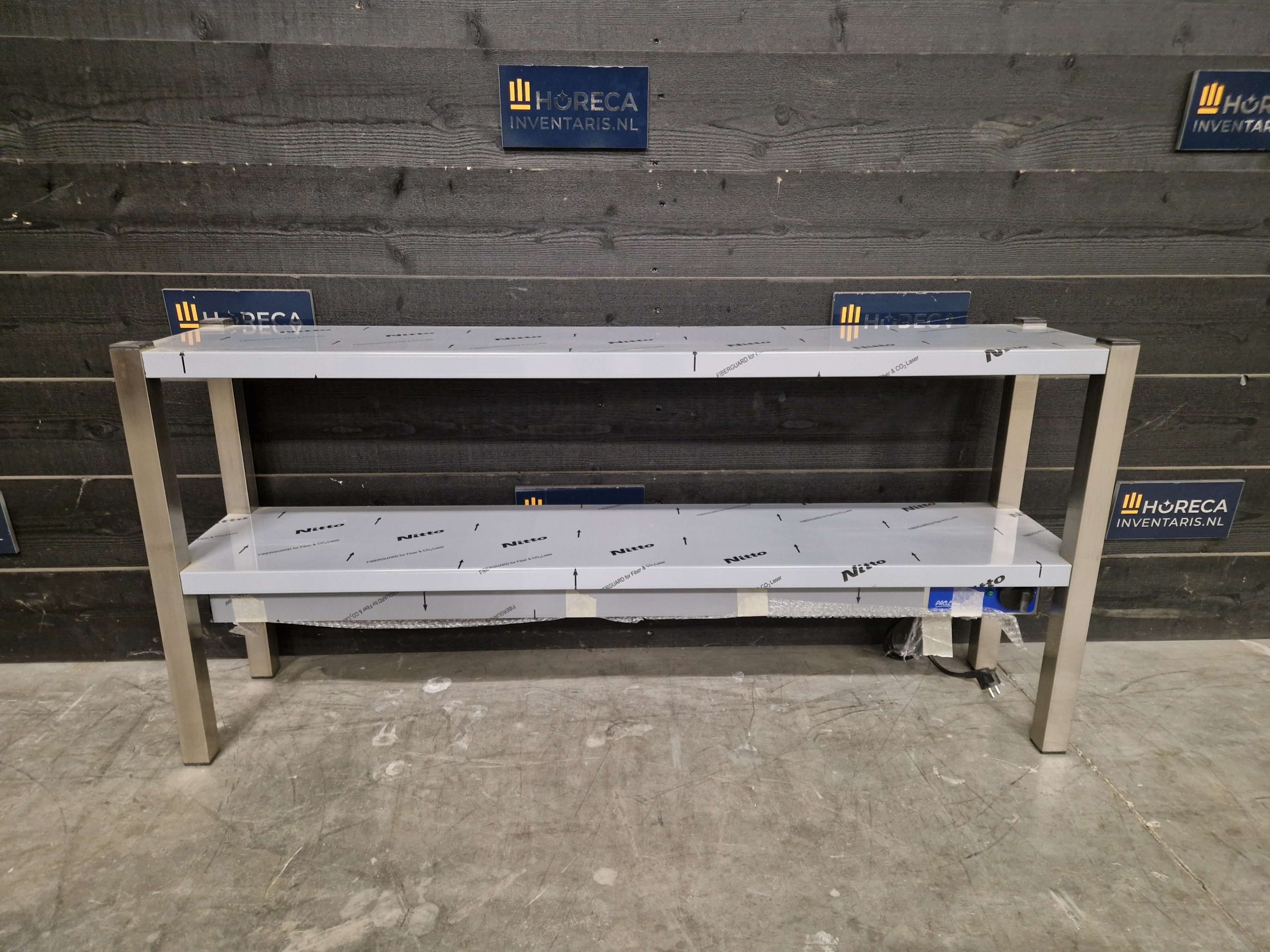 etagère | warmtebrug | keramisch verwarmd | 2 niveaus | 100 cm (kopie)