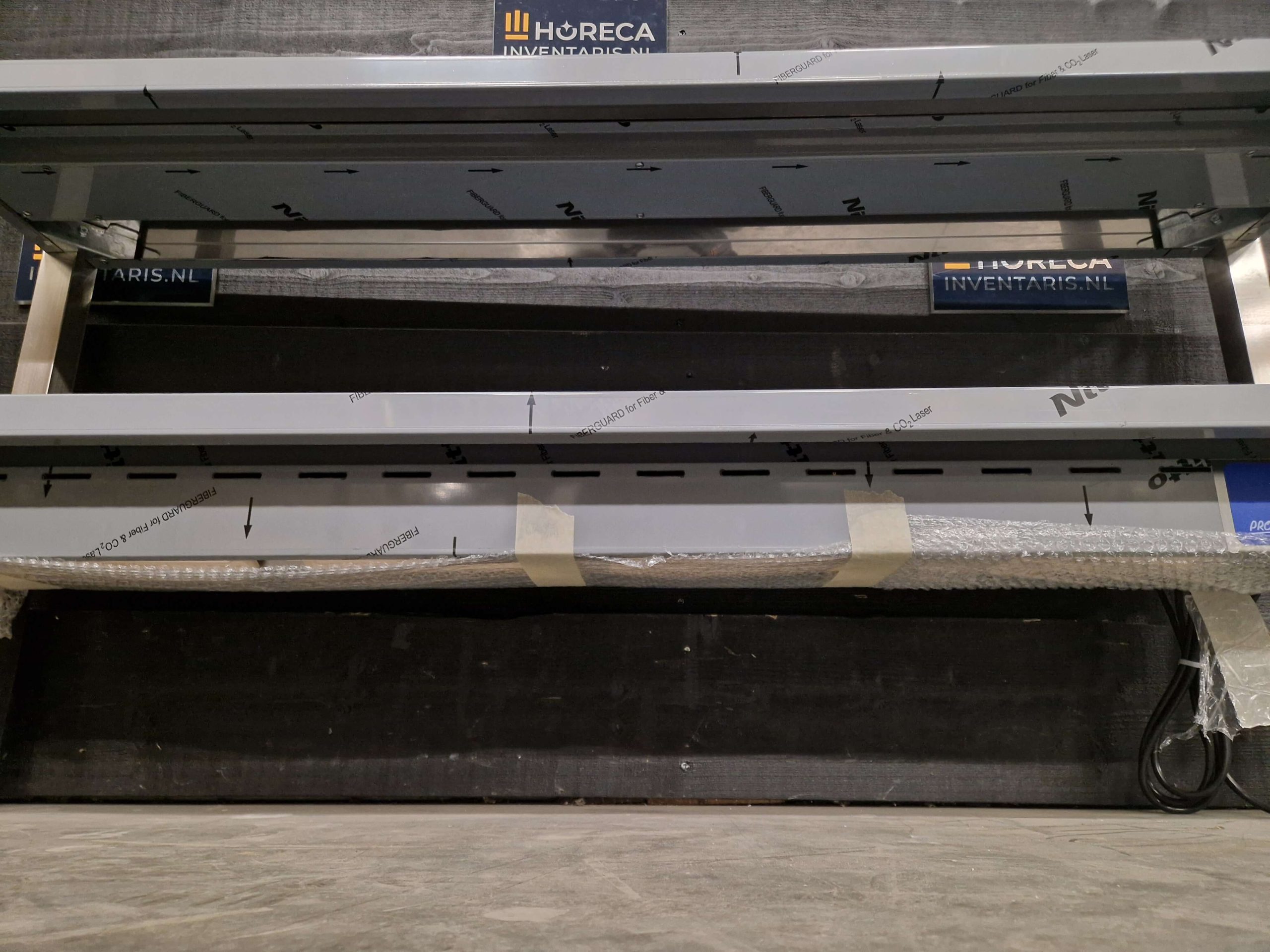 etagère | warmtebrug | keramisch verwarmd | 2 niveaus | 100 cm (kopie)