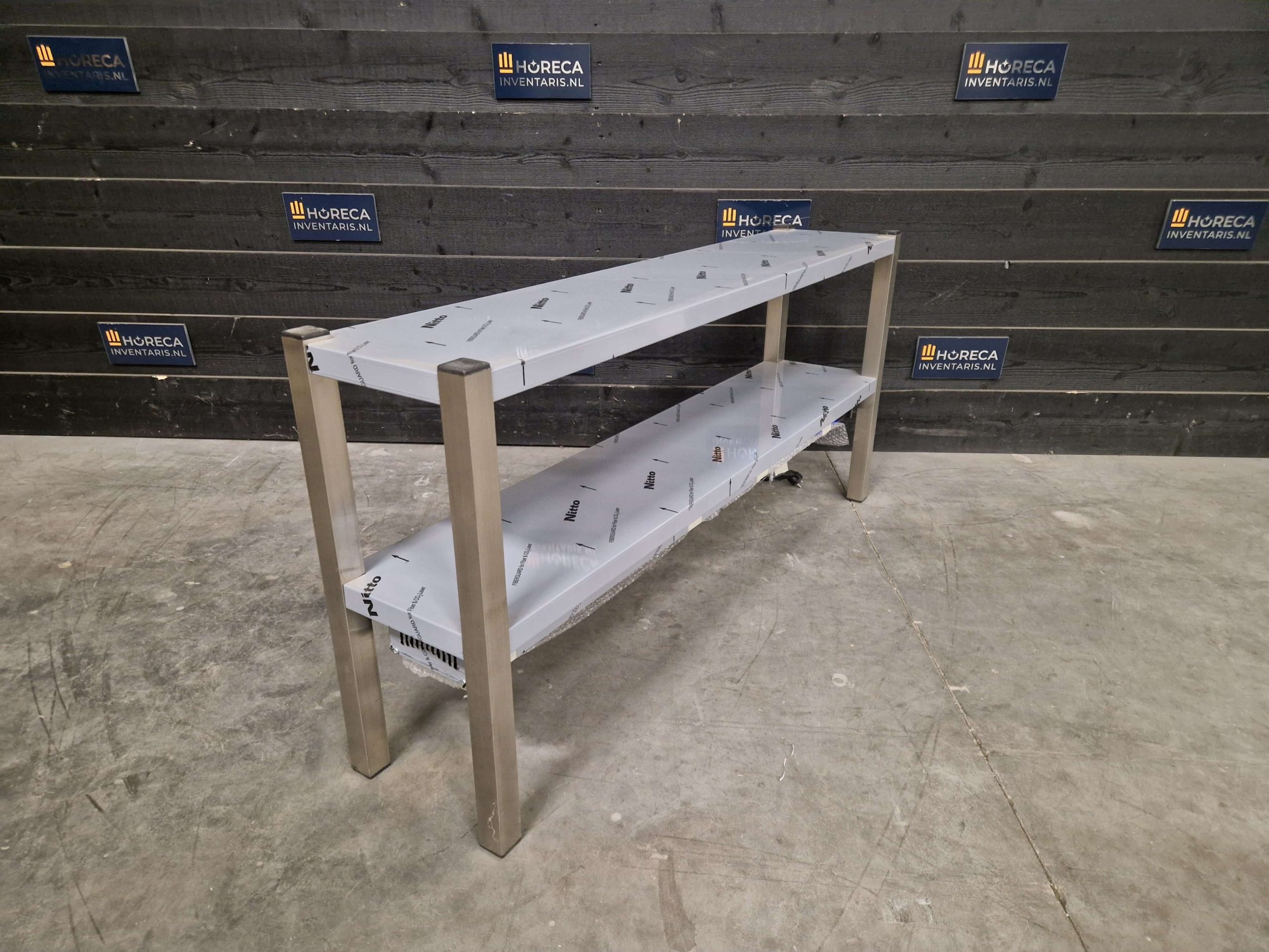 etagère | warmtebrug | keramisch verwarmd | 2 niveaus | 100 cm (kopie)