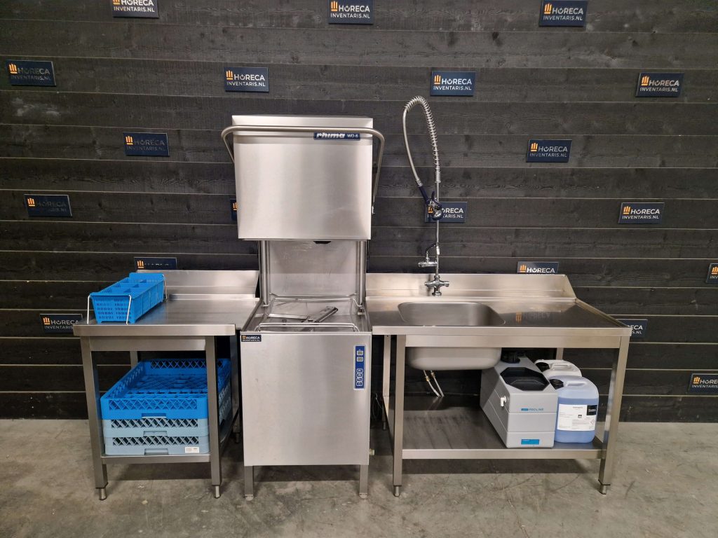 vaatwasser | doorschuifvaatwasser | vaatwasstraat | rhima | wd 6 | 400v