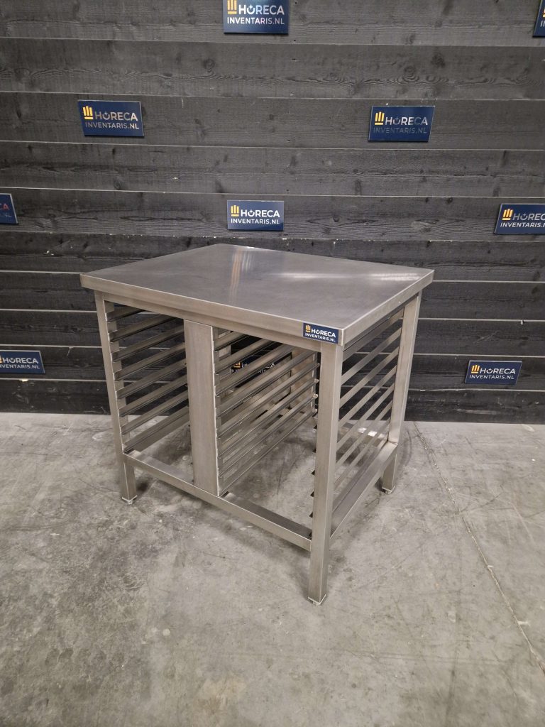 aan en afvoertafel | wastafel | rvs