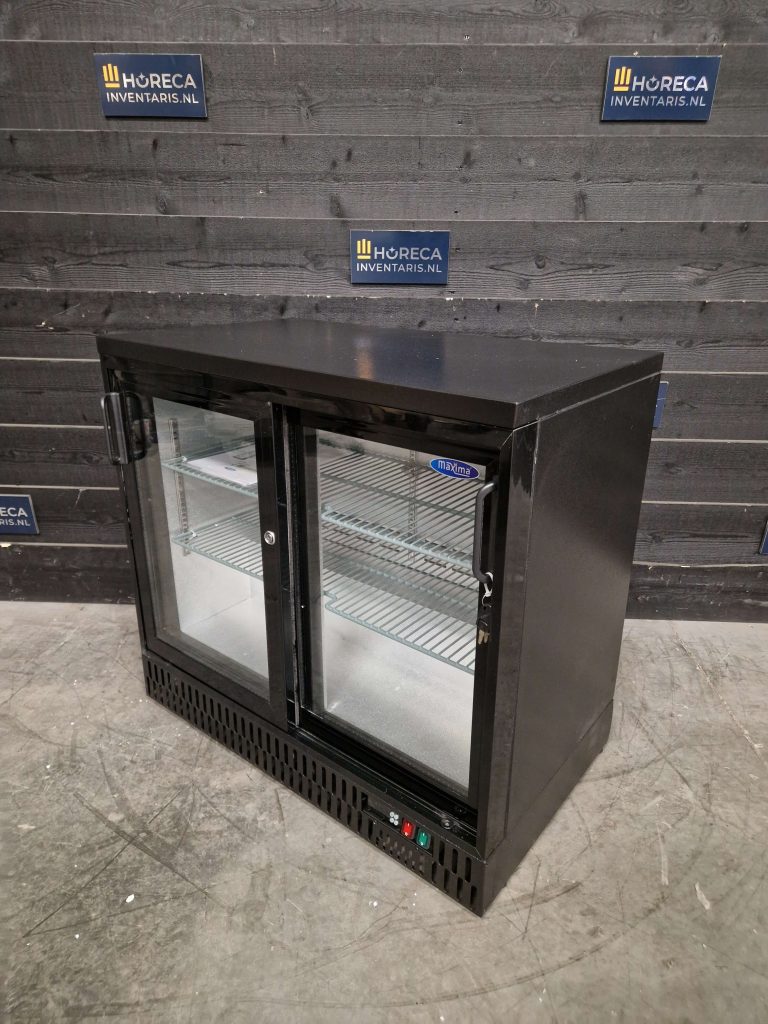 koelkast | 3 deurs barkoeling | schuifdeuren | maxima | 230v | horeca